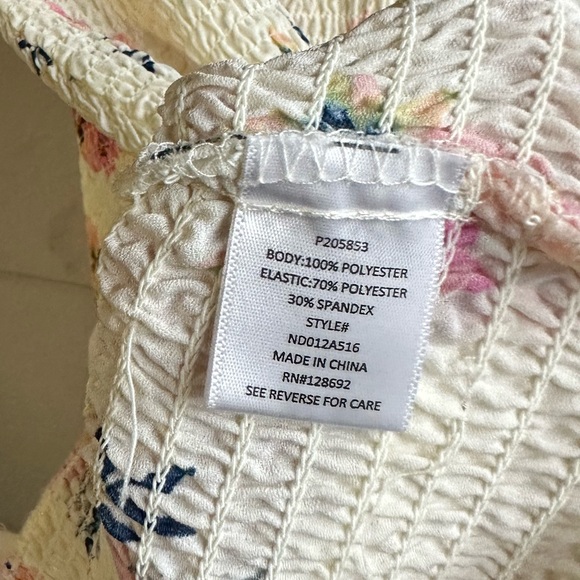 Madden NYC Floral Smocked Dress XXXL - Picture 4 of 4